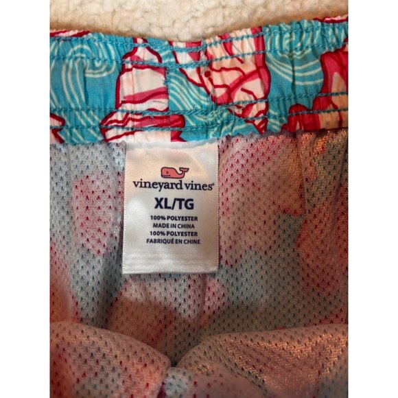 Mens Tropical Seashell Print Swim Trunks With Elastic Waist & Drawstring xl - Picture 11 of 16